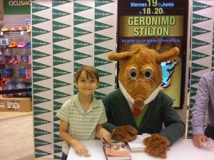Con Geronimo Stilton, mi detective preferido